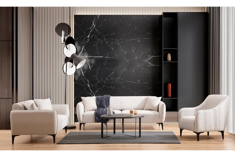 Rossland Soffa 2-sits - Vit - Möbler - Vardagsrum - Soffor - 2-sits soffor