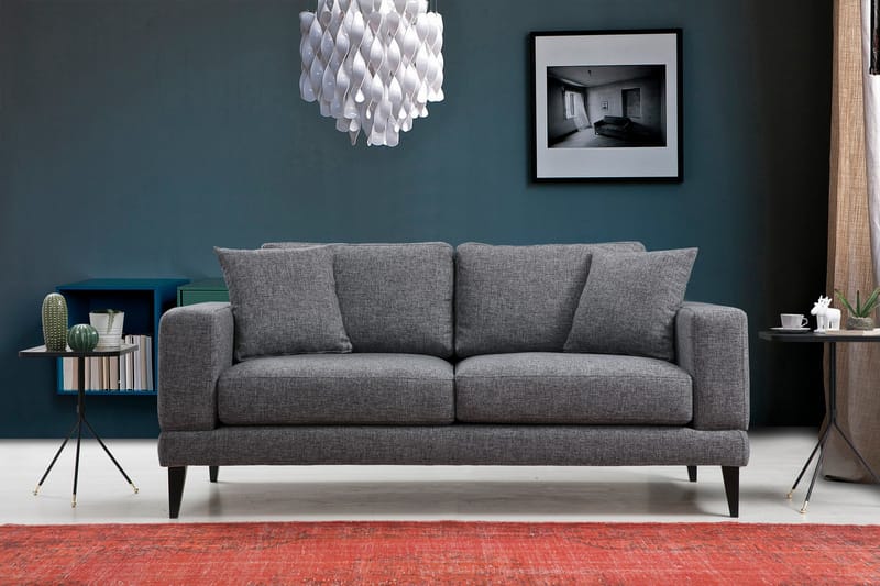 RUELAS 2-Sits Soffa Grå - Möbler - Vardagsrum - Soffor - 2-sits soffor