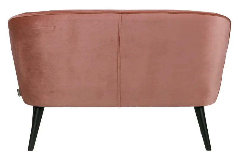 Serra Sammetssoffa Vintage - Rosa - Möbler - Vardagsrum - Soffor - 2-sits soffor