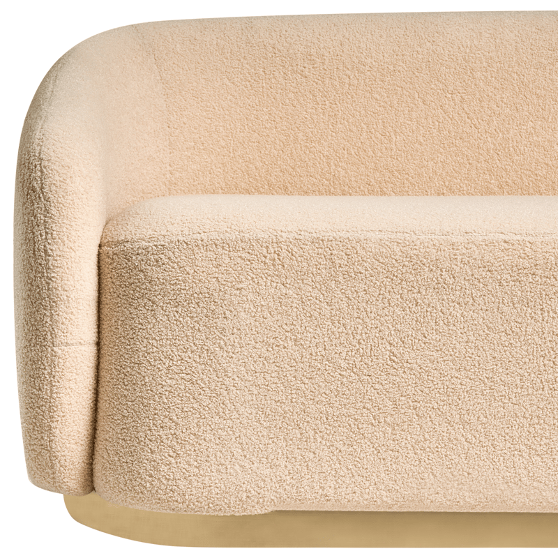 2-sits soffa Sipo - Beige - Möbler - Vardagsrum - Soffor - 2-sits soffor