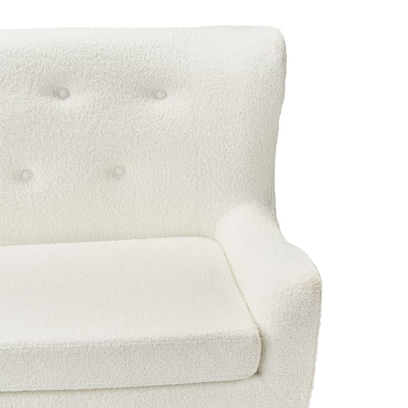 2-sits soffa Skibby - Vit, ljust trä - Förvaring - Småförvaring - Förvaringsställ - Pallställ