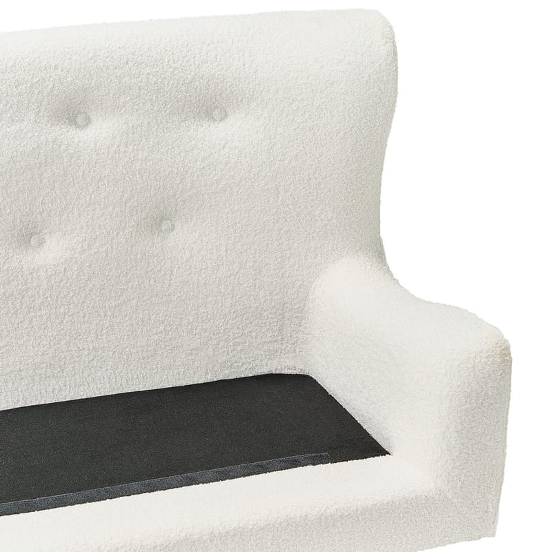 2-sits soffa Skibby - Vit, ljust trä - Förvaring - Småförvaring - Förvaringsställ - Pallställ