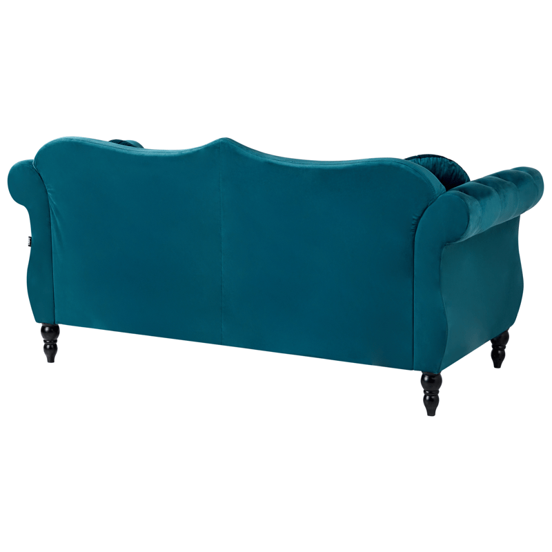 2-sits soffa Skien - Blågrön - Möbler - Vardagsrum - Soffor - Sammetssoffor
