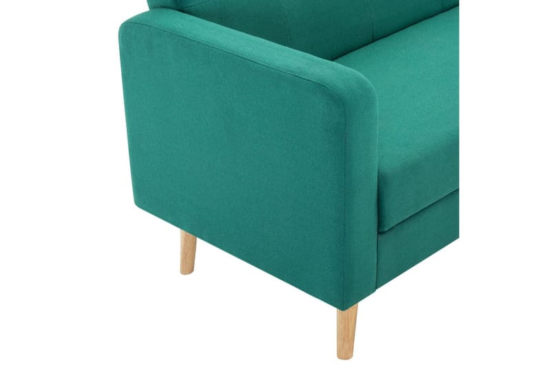 Soffa i tyg grön - Grön - 2-sits soffor