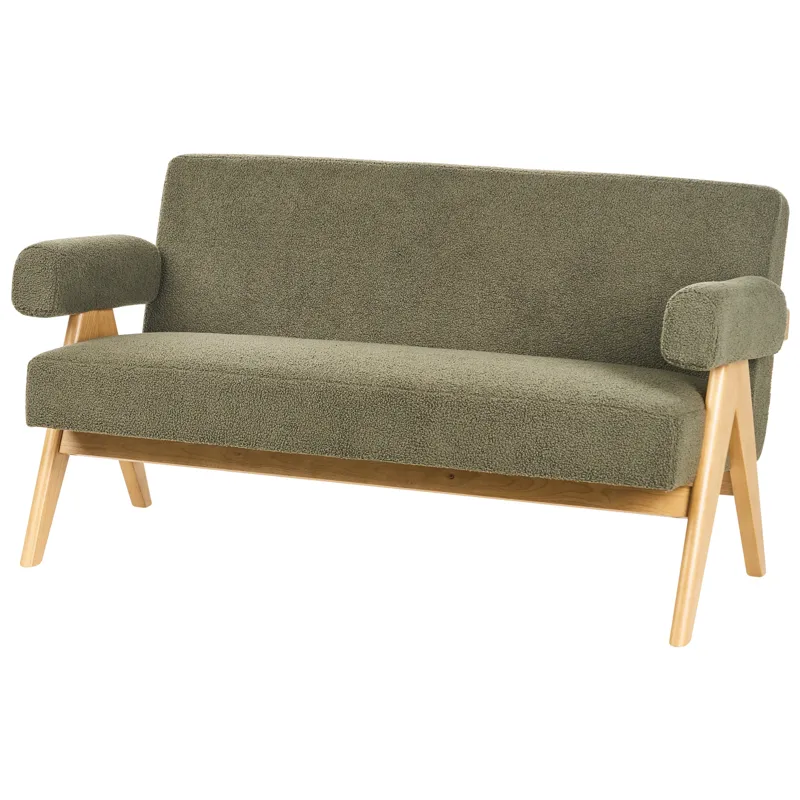 2-sits soffa Tamre - Grön, Ljusbrun - Möbler - Vardagsrum - Soffor - 2-sits soffor