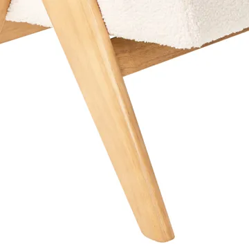 2-sits soffa Tamre - Off-white, ljusbrun - Möbler - Vardagsrum - Soffor - 2-sits soffor