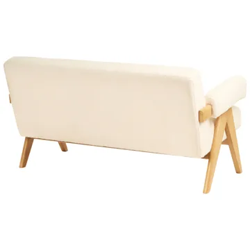 2-sits soffa Tamre - Off-white, ljusbrun - Möbler - Vardagsrum - Soffor - 2-sits soffor