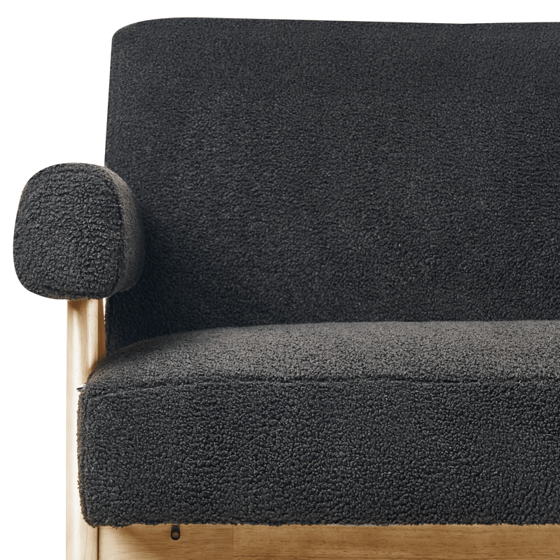 2-sits soffa Tamre - Svart, ljusbrun - Möbler - Vardagsrum - Soffor - 2-sits soffor