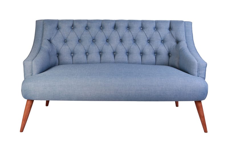 TEJARES 2-sits Soffa Indigoblå/Natur - Möbler - Vardagsrum - Soffor - 2-sits soffor