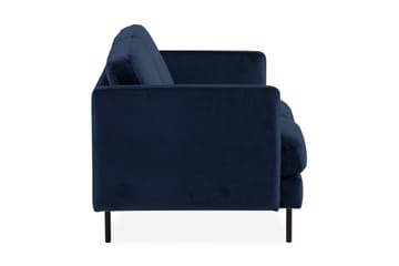 Teodin Sammetssoffa 2-sits - Blå - Möbler - Vardagsrum - Soffor - 2-sits soffor