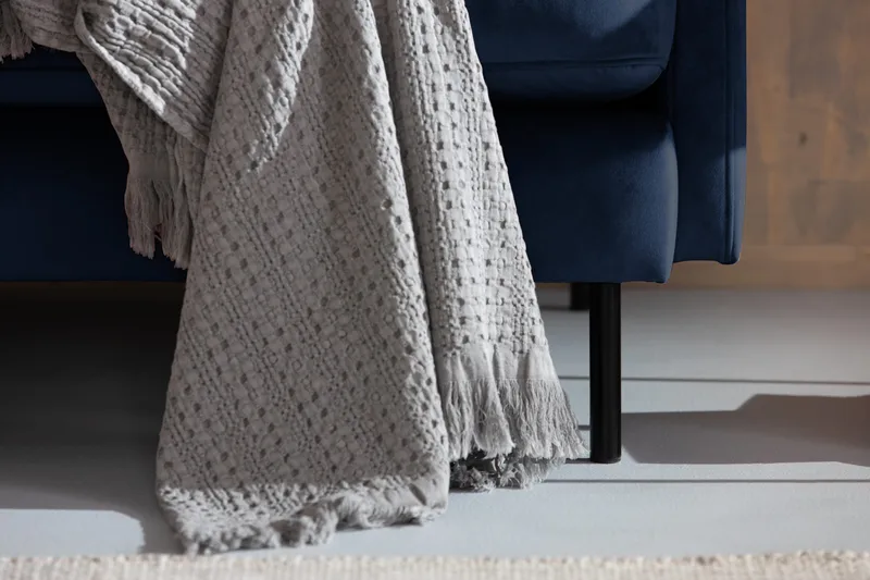 Teodin Sammetssoffa 2-sits - Blå - Möbler - Vardagsrum - Soffor - 2-sits soffor