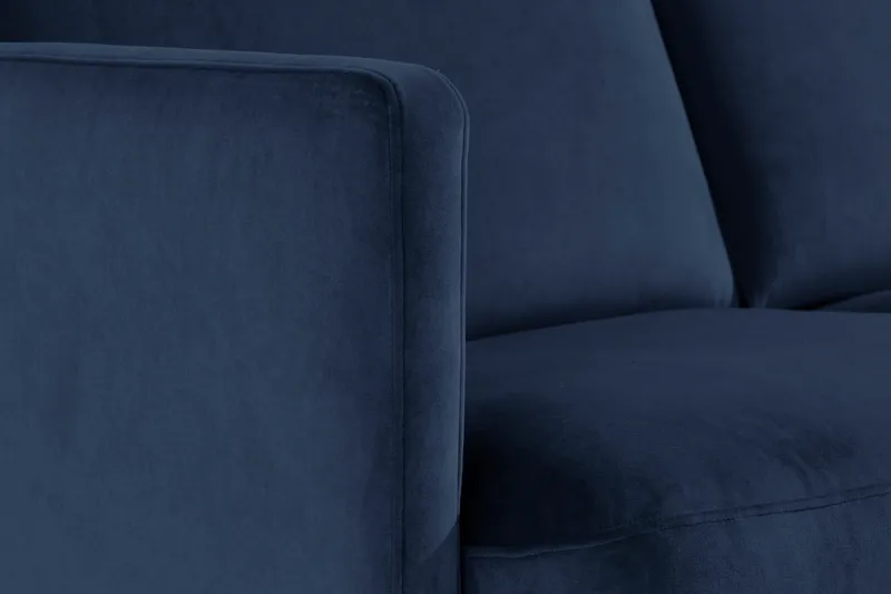 Teodin Sammetssoffa 2-sits - Blå - Möbler - Vardagsrum - Soffor - 2-sits soffor