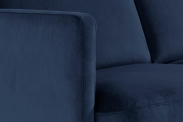 Teodin Sammetssoffa 2-sits - Blå - Möbler - Vardagsrum - Soffor - 2-sits soffor