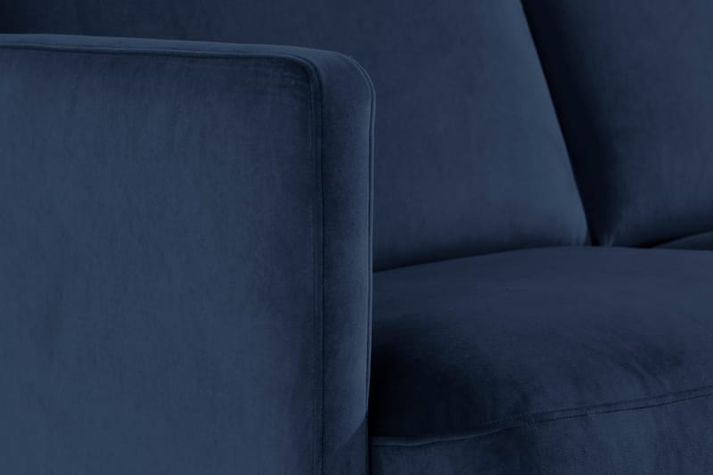 Teodin Sammetssoffa 2-sits - Blå - Möbler - Vardagsrum - Soffor - 2-sits soffor