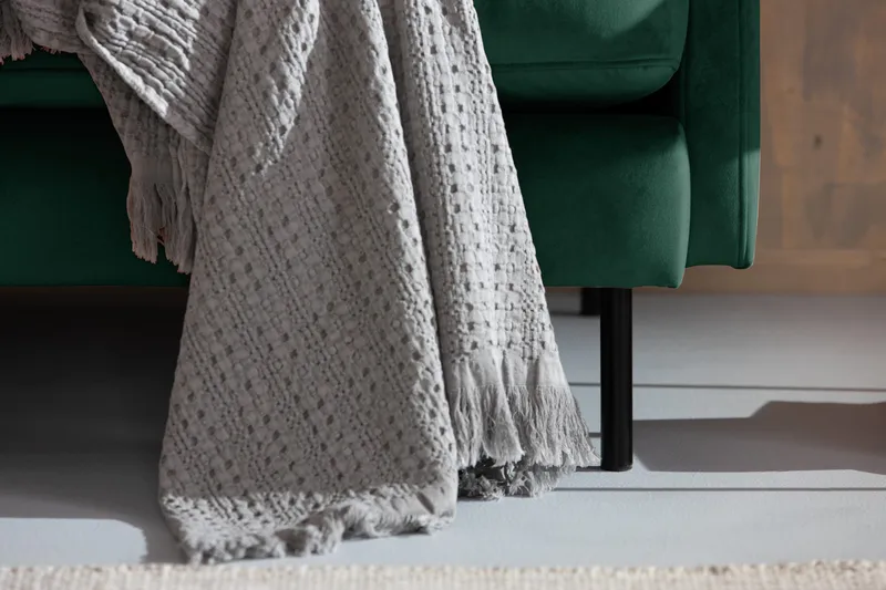 Teodin Sammetssoffa 2-sits - Grön - Möbler - Vardagsrum - Soffor - 2-sits soffor