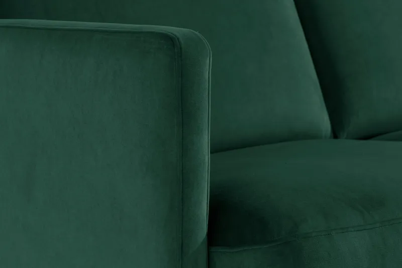 Teodin Sammetssoffa 2-sits - Grön - Möbler - Vardagsrum - Soffor - 2-sits soffor