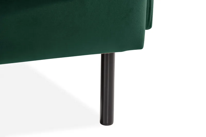 Teodin Sammetssoffa 2-sits - Grön - Möbler - Vardagsrum - Soffor - 2-sits soffor