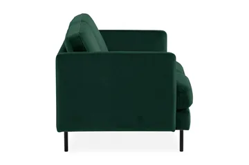 Teodin Sammetssoffa 2-sits - Grön - Möbler - Vardagsrum - Soffor - 2-sits soffor