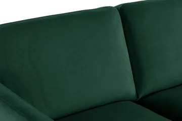 Teodin Sammetssoffa 2-sits - Grön - Möbler - Vardagsrum - Soffor - 2-sits soffor