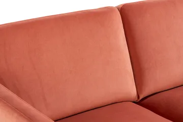Teodin Sammetssoffa 2-sits - Rosa - Möbler - Vardagsrum - Soffor - 2-sits soffor