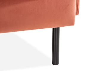 Teodin Sammetssoffa 2-sits - Rosa - Möbler - Vardagsrum - Soffor - 2-sits soffor