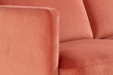 Teodin Sammetssoffa 2-sits - Rosa - Möbler - Vardagsrum - Soffor - 2-sits soffor