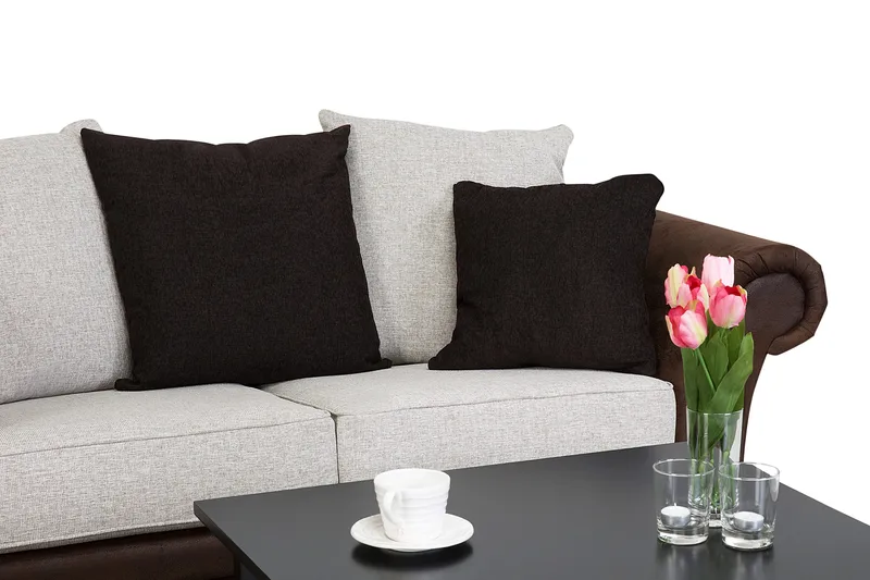 Toronto 2-sits Soffa - Brun/Beige - Möbler - Vardagsrum - Soffor - 2-sits soffor