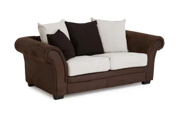 Toronto 2-sits Soffa - Brun/Beige - Möbler - Vardagsrum - Soffor - 2-sits soffor
