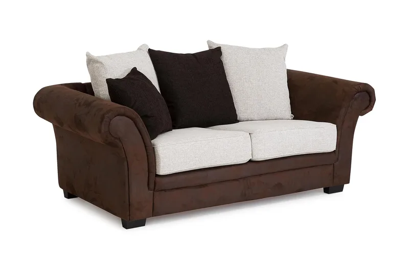 Toronto 2-sits Soffa - Brun/Beige - Möbler - Vardagsrum - Soffor - 2-sits soffor