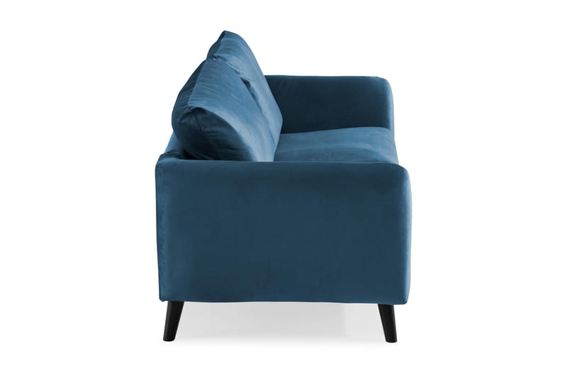 Trend 2-sits Sammetssoffa - Blå - Möbler - Vardagsrum - Soffor - 2-sits soffor