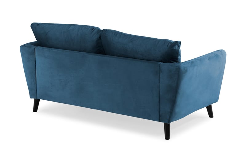 Trend 2-sits Sammetssoffa - Blå - Möbler - Vardagsrum - Soffor - 2-sits soffor