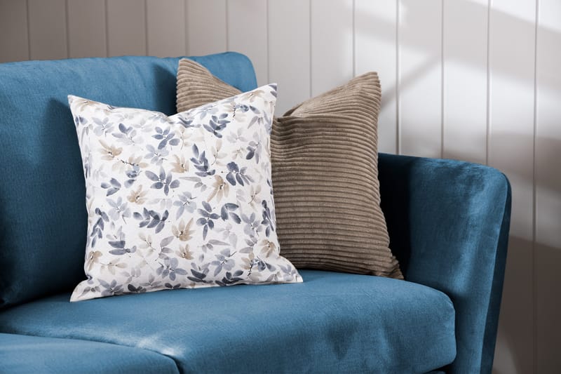 Trend 2-sits Sammetssoffa - Blå - Möbler - Vardagsrum - Soffor - 2-sits soffor