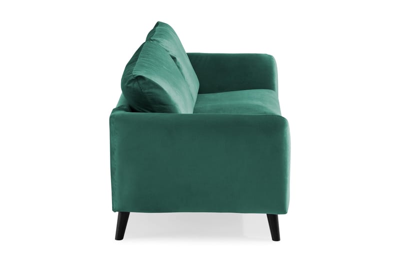 Trend 2-sits Sammetssoffa - Grön - Möbler - Vardagsrum - Soffor - 2-sits soffor