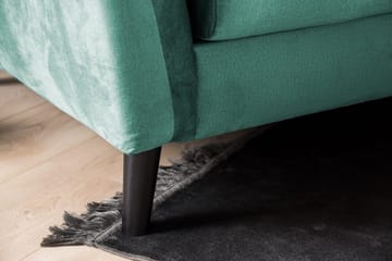 Trend 2-sits Sammetssoffa - Grön - Möbler - Vardagsrum - Soffor - 2-sits soffor
