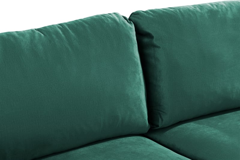 Trend 2-sits Sammetssoffa - Grön - Möbler - Vardagsrum - Soffor - 2-sits soffor