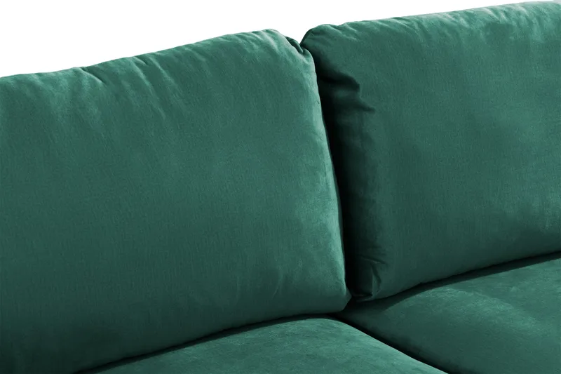 Trend 2-sits Sammetssoffa - Grön - Möbler - Vardagsrum - Soffor - 2-sits soffor