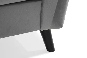 Trend 2-sits Sammetssoffa - Ljusgrå - Möbler - Vardagsrum - Soffor - 2-sits soffor