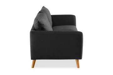 Trend 2-sits Tygsoffa - Svart - Möbler - Vardagsrum - Soffor - 2-sits soffor