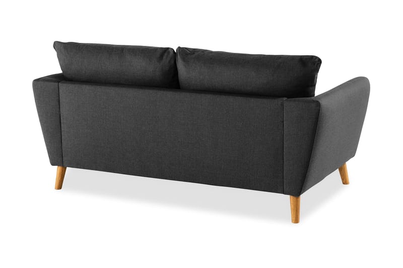 Trend 2-sits Tygsoffa - Svart - Möbler - Vardagsrum - Soffor - 2-sits soffor