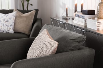 Trend 2-sits Tygsoffa - Svart - Möbler - Vardagsrum - Soffor - 2-sits soffor
