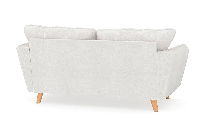 Trend Lyx 2-sits Soffa i Bouclé - Vit - Möbler - Vardagsrum - Soffor - 2-sits soffor