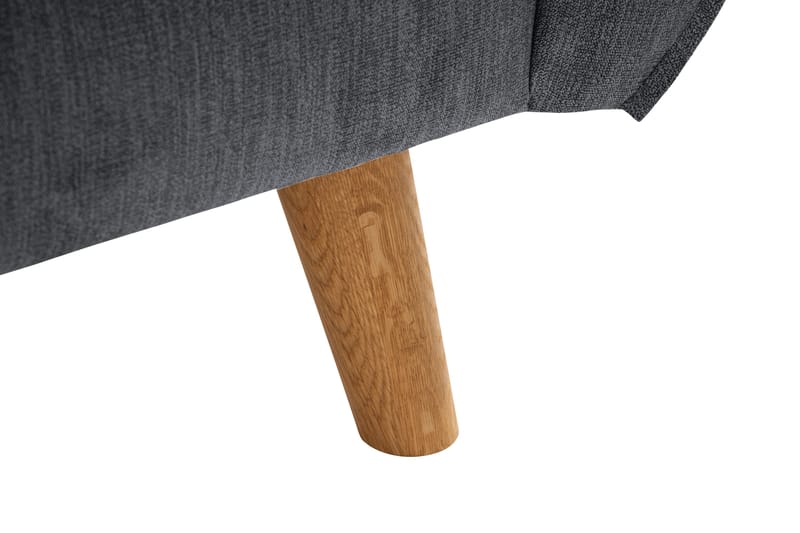 Trend Lyx 2-sits Soffa - Mörkgrå/Ek - Möbler - Vardagsrum - Soffor - 2-sits soffor