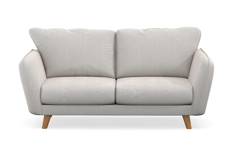 Trend Lyx 2-sits Soffa - Vit Sammet - Möbler - Vardagsrum - Soffor - 2-sits soffor