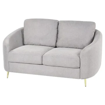 2-sits soffa Trosa - Grå, guld - Möbler - Vardagsrum - Soffor - 2-sits soffor