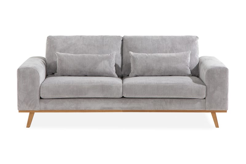 TULSA 2-sits Soffa Ljusgrå - 2-sits soffor
