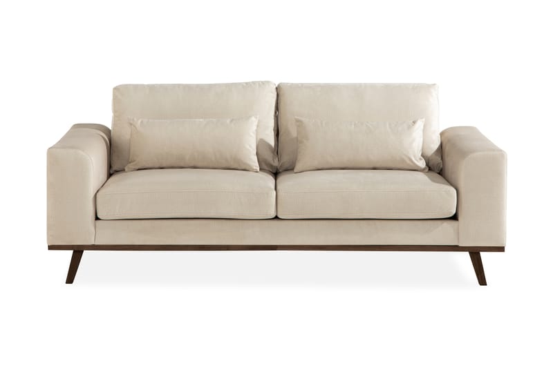 TULSA 2-sits Soffa Sammet Beige - 2-sits soffor - Sammetssoffor