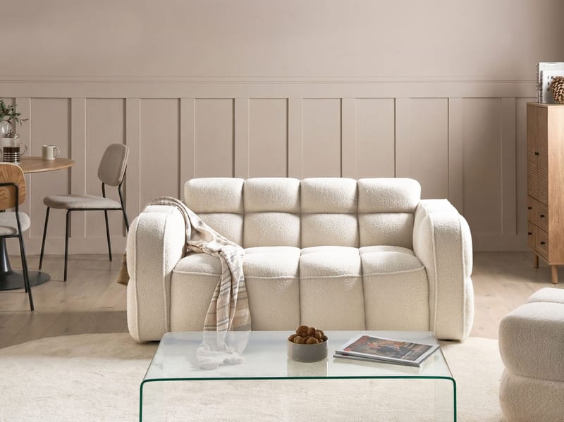 2-sits soffa Utana - Off-White - Möbler - Vardagsrum - Soffor - 2-sits soffor