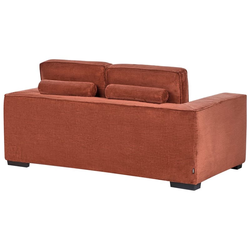 2-sits soffa Vikran - Brun, Svart - Möbler - Vardagsrum - Soffor - 2-sits soffor