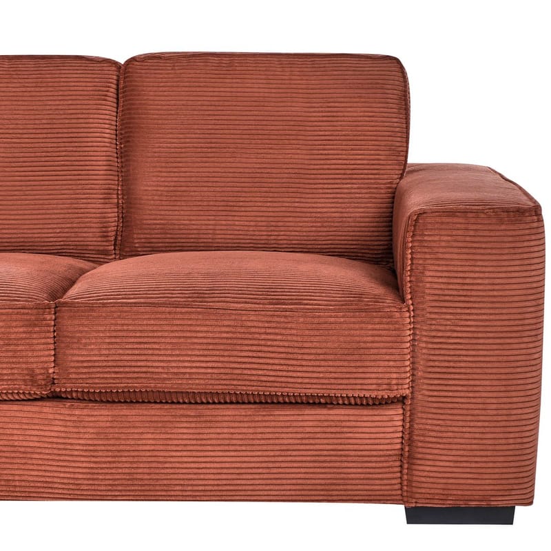 2-sits soffa Vikran - Brun, Svart - Möbler - Vardagsrum - Soffor - 2-sits soffor