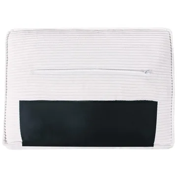 2-sits soffa Vikran - Vit, Svart - Möbler - Vardagsrum - Soffor - 2-sits soffor
